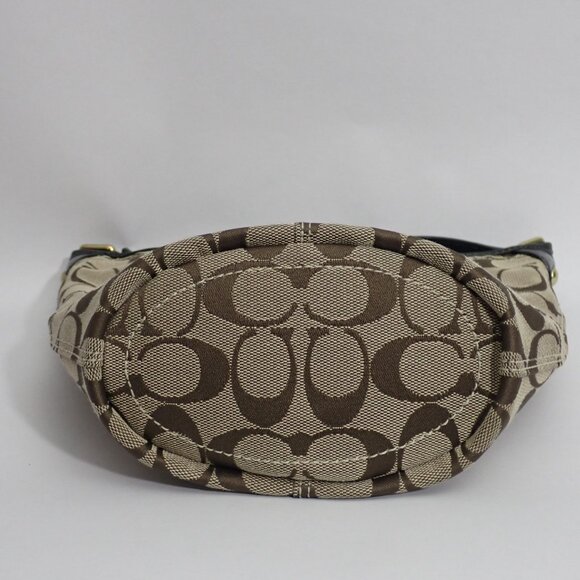 Pre-Loved Coach Mini Bleeker Canvas Bucket - Picture 3 of 6